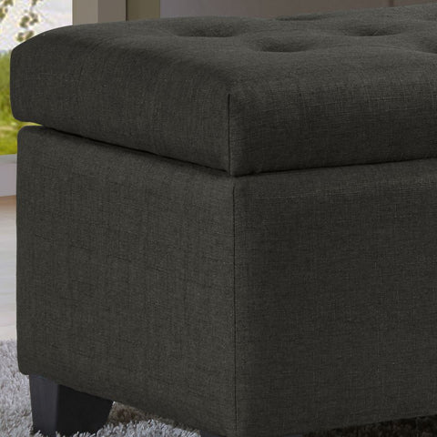 Harper Charcoal - Ottoman/Bench WW