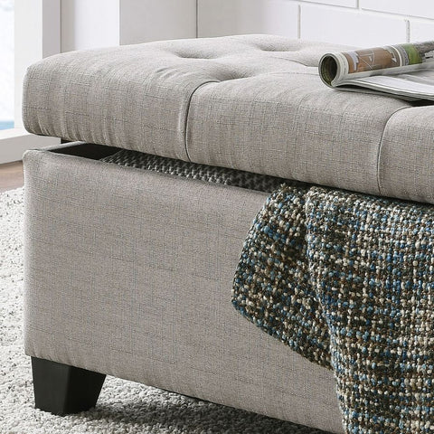 Harper Grey - Ottoman/Bench WW