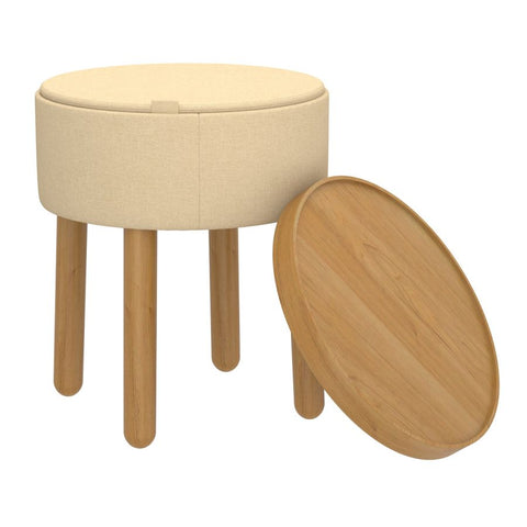 Polly Beige - Ottoman WW