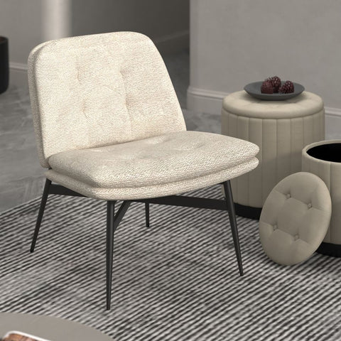 Caleb Beige -Accent Chair WW