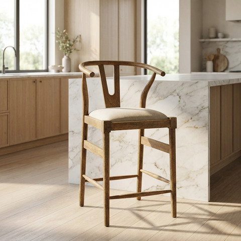 Trixie Brown - Counter Chair Mercana