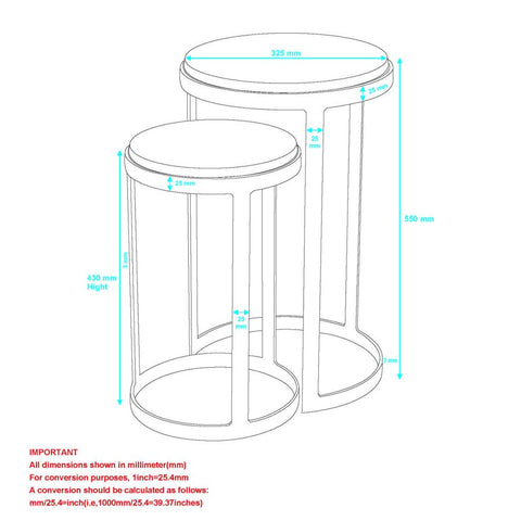 Ares- End Table (Set Of Two) WW