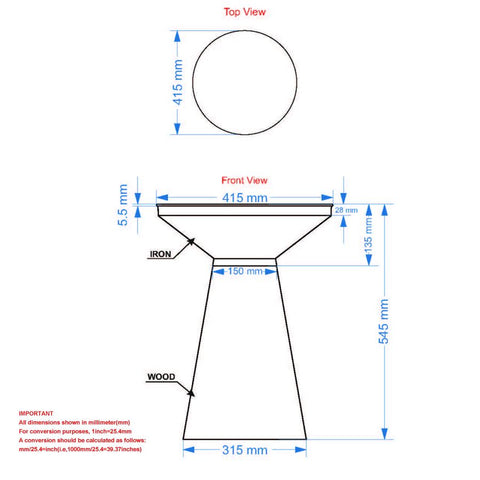 Boden - End Table WW