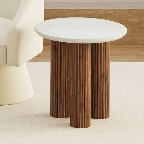 Jilsa White - End Table WW