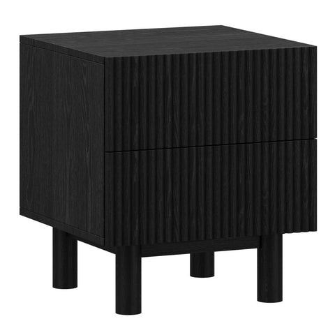 Sangra Black - End Table/Nightstand WW