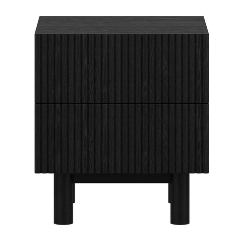 Sangra Black - End Table/Nightstand WW