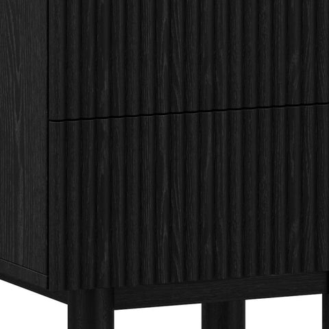 Sangra Black - End Table/Nightstand WW