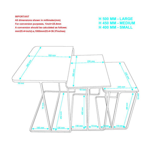 Bristol - End Table (Set Of Three) WW