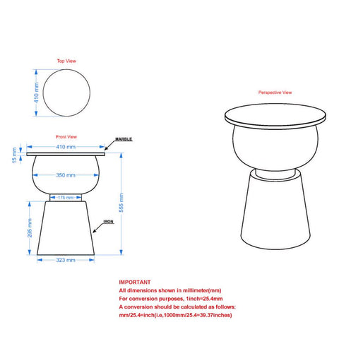 Alora - End Table WW