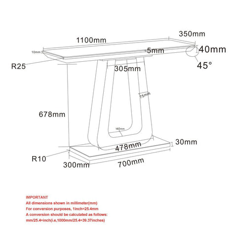 Corvus - Console Table