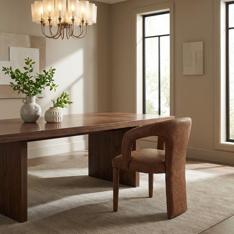 Naomi Cognac - Dining Chair LH