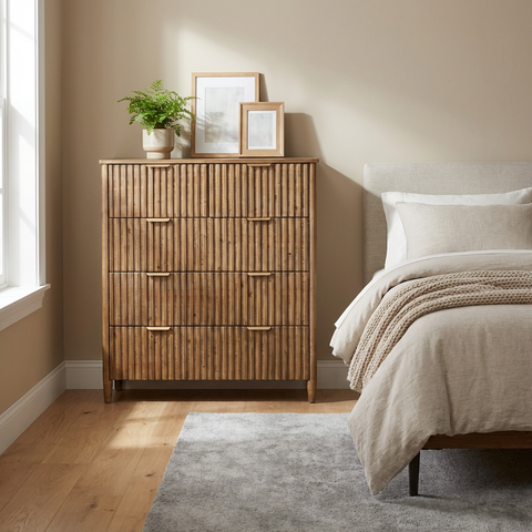 Britanica Five Drawer - Dresser LH