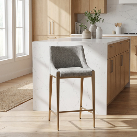 Dionne Pebble - Counter Chair Sunpan