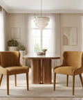 modern upholstered dining chair