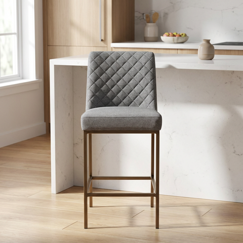 Leighland Grey - Counter Chair Sunpan