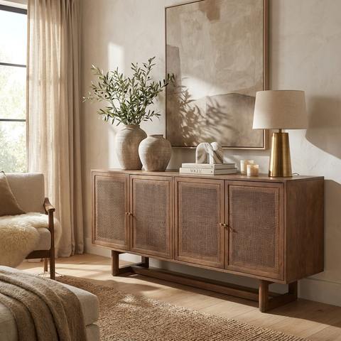 Grier Medium Brown - Sideboard Mercana