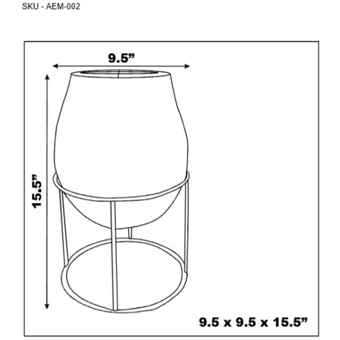 Meena (AEM-002) -Vase