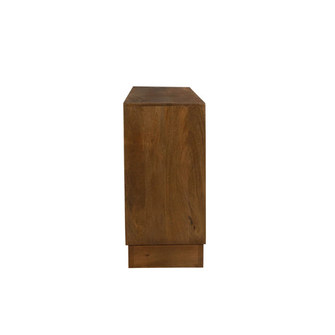 sculptural wood sideboard