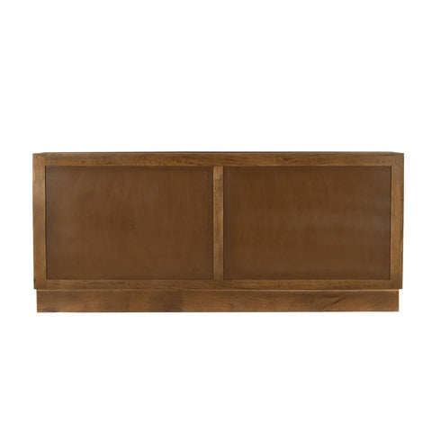 sculptural wood sideboard