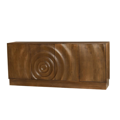 brown mango wood sideboard