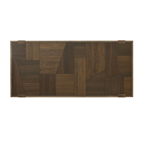 Abstract Oak Dining Table-6