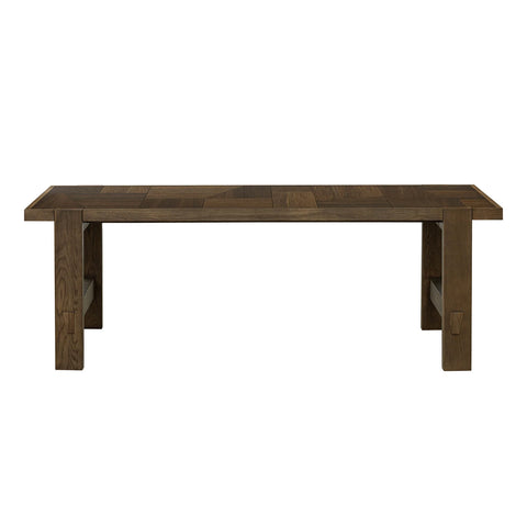 Abstract Oak Dining Table-7