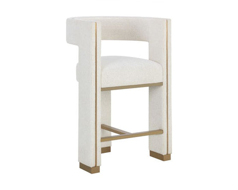 Adamina Barley Modern Upholstered Counter Stool -4
