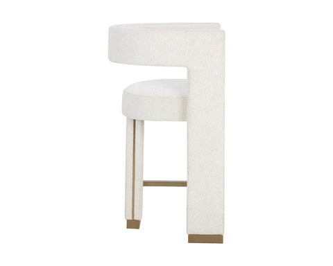 Adamina Barley Modern Upholstered Counter Stool -6