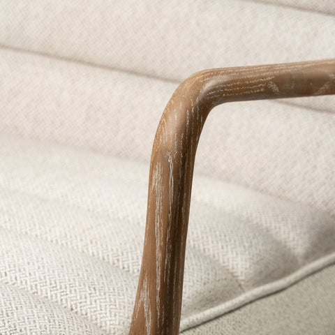 Ajax II Cream Fabric Accent Chair-6
