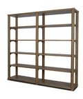 Alden Solid Wood Shelving Unit-1