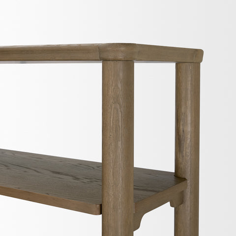 Alden Solid Wood Shelving Unit-5