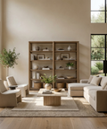 Alden Solid Wood Shelving Unit