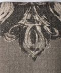 Alhambra Grey Floral Cotton Accent Bench -6
