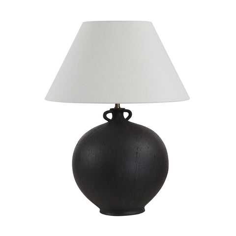 Alicia Antique Black Ceramic Table Lamp-3