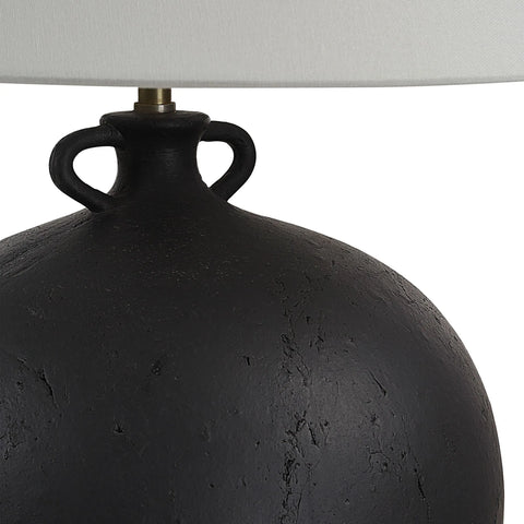 Alicia Antique Black Ceramic Table Lamp-4