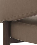Allegra Dark Taupe Faux Leather Accent Chair-5