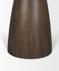 Allyson 42" Cappuccino Marble Round Dining Table-6