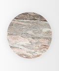 Allyson 42" Savar Pink Marble Round Dining Table -4