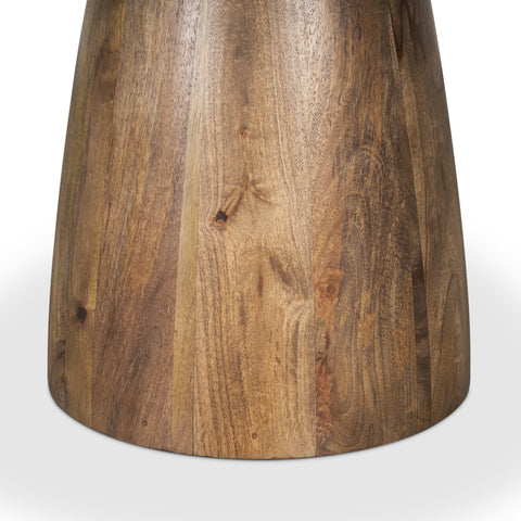 Allyson 42" Savar Pink Marble Round Dining Table -5