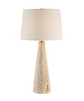 Almeria Natural Travertine Table Lamp-1