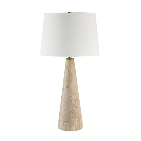 Almeria Natural Travertine Table Lamp-2