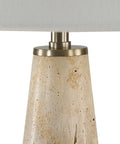 Almeria Natural Travertine Table Lamp-3