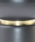 Alora White Marble and Black Iron End Table-5