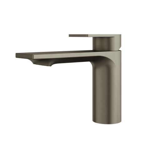 Alpha Brushed Black Chrome Bathroom Faucet