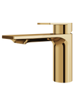 Alpha Polished Gold Single Hole Faucet Aquabrass