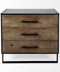 Alvin Medium Brown Mango Wood Accent Cabinet-2