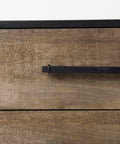 Alvin Medium Brown Mango Wood Accent Cabinet-5