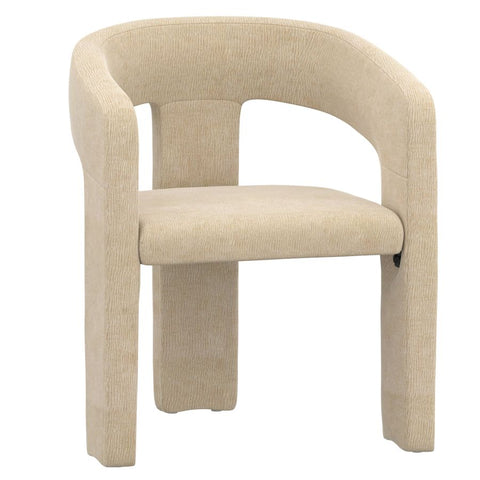 Amara Beige Modern Upholstered Dining Chair - Set of 2-2