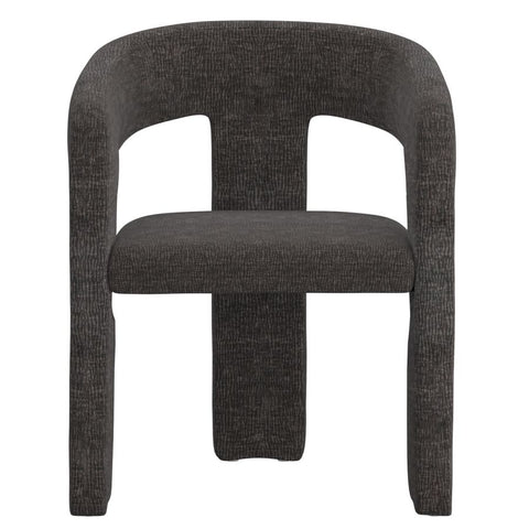 Amara Charcoal Modern Upholstered Dining Chair -4