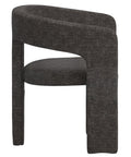 Amara Charcoal Modern Upholstered Dining Chair -5